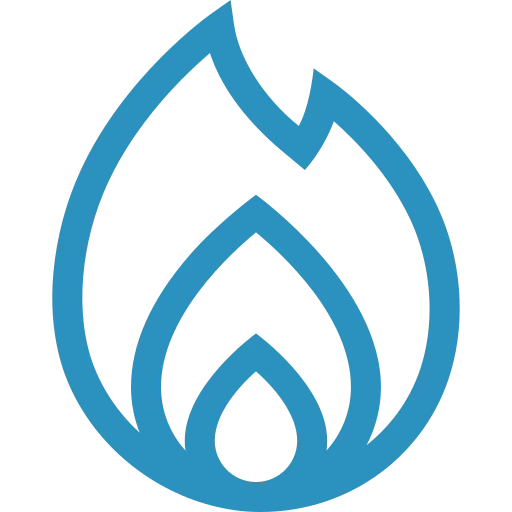 Gas fitting icon