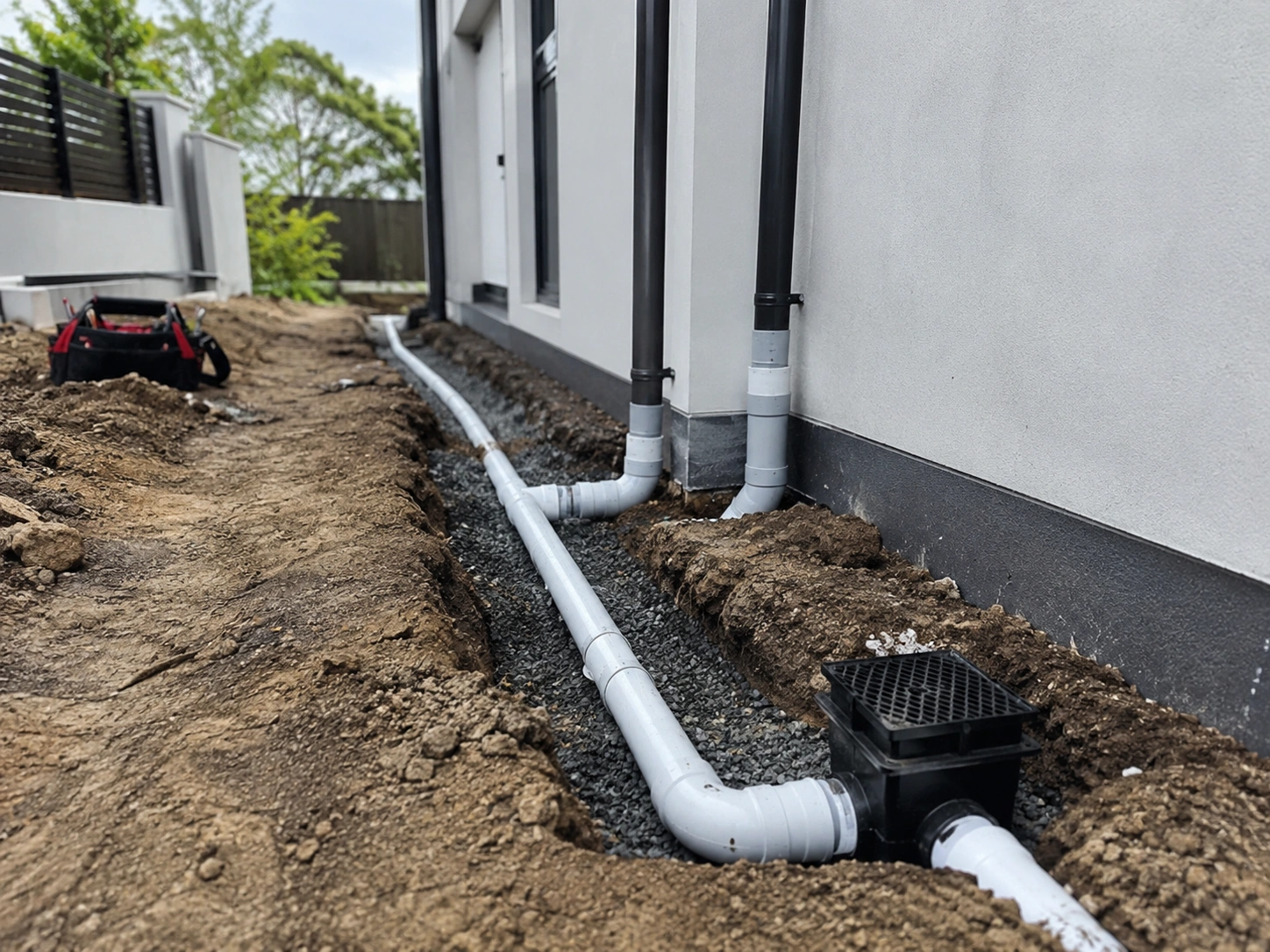 Stormwater Drain Installation in Sydney